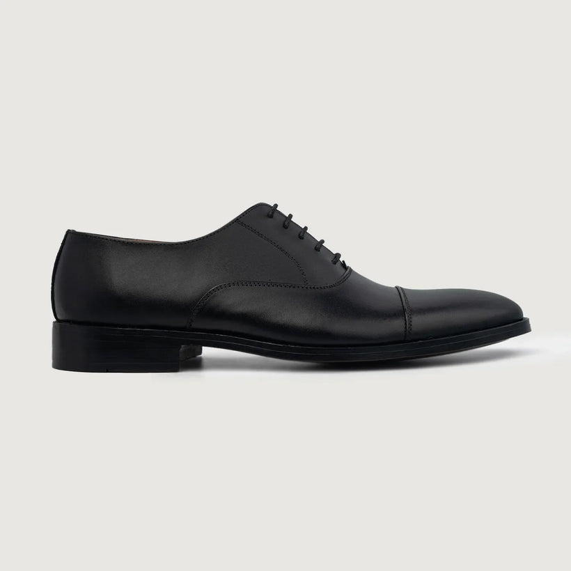 Professor Oxford Черная Leather Shoes мужская