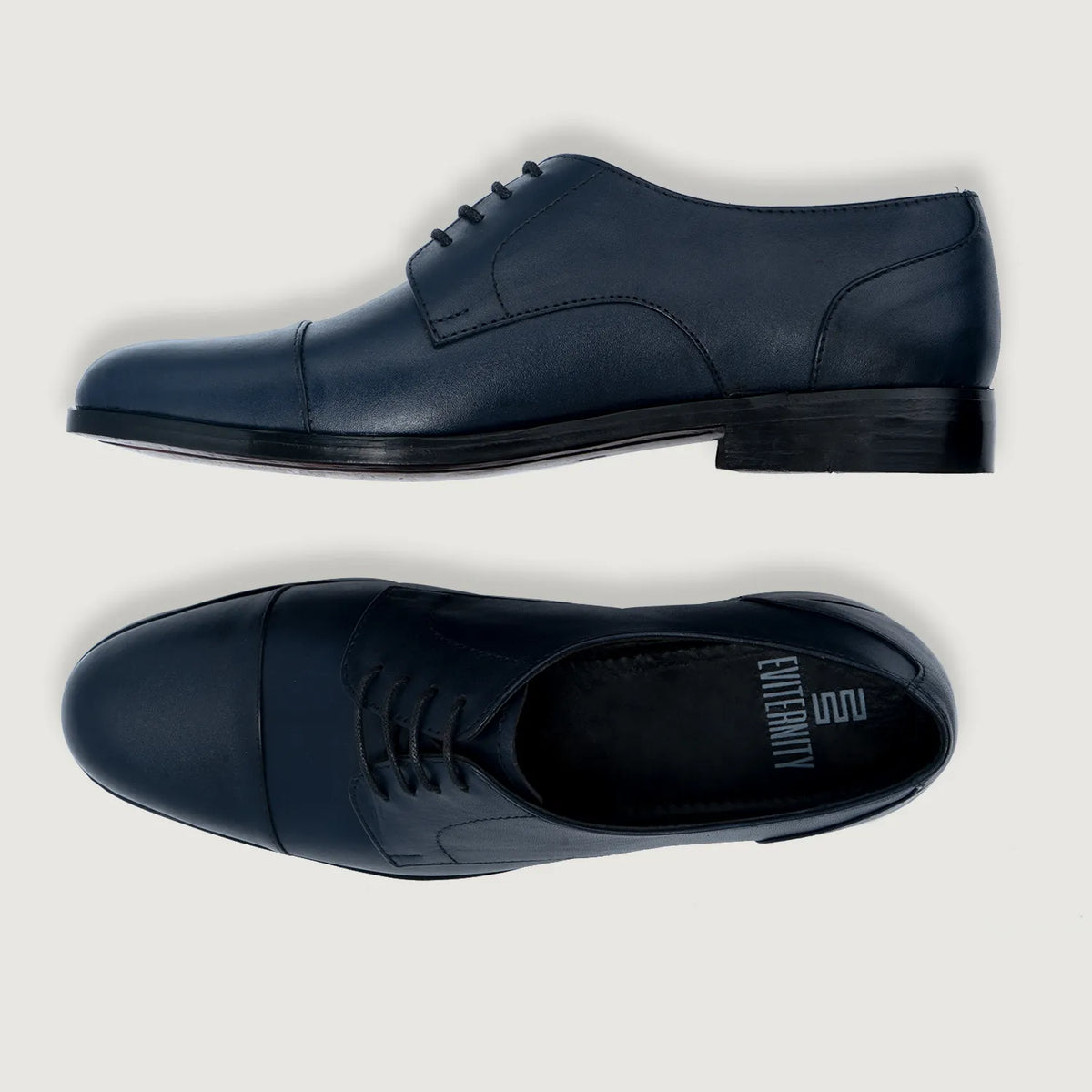 Attorney Derby Midnight Синий Кожаная обувь для Мужчин For Men - Усиленный задник и точная двойная строчка