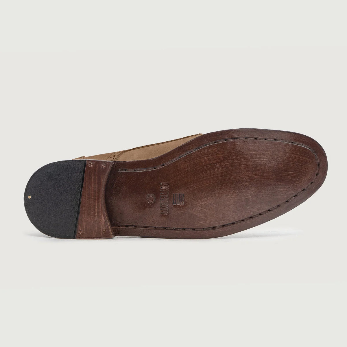 Cushioned Leather Insole & Ergonomic Arch Support Construction Detail