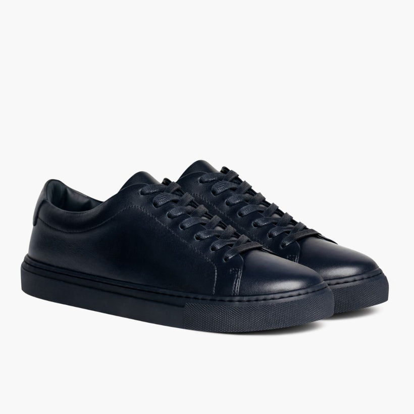 Encore Navy Leather Sneakers мужская