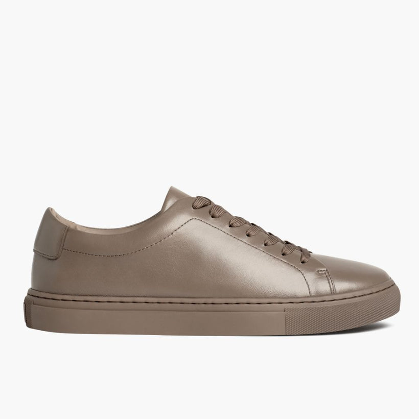 Encore Taupe Leather Sneakers мужская