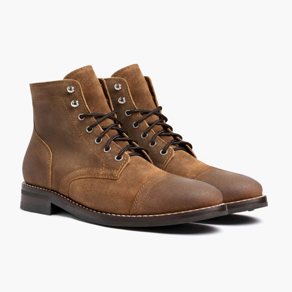 Captain Safari Кожаные ботинки для Мужчин in Classic Full-Grain Leather - Вид сбоку | Купить в официальном онлайн-магазине