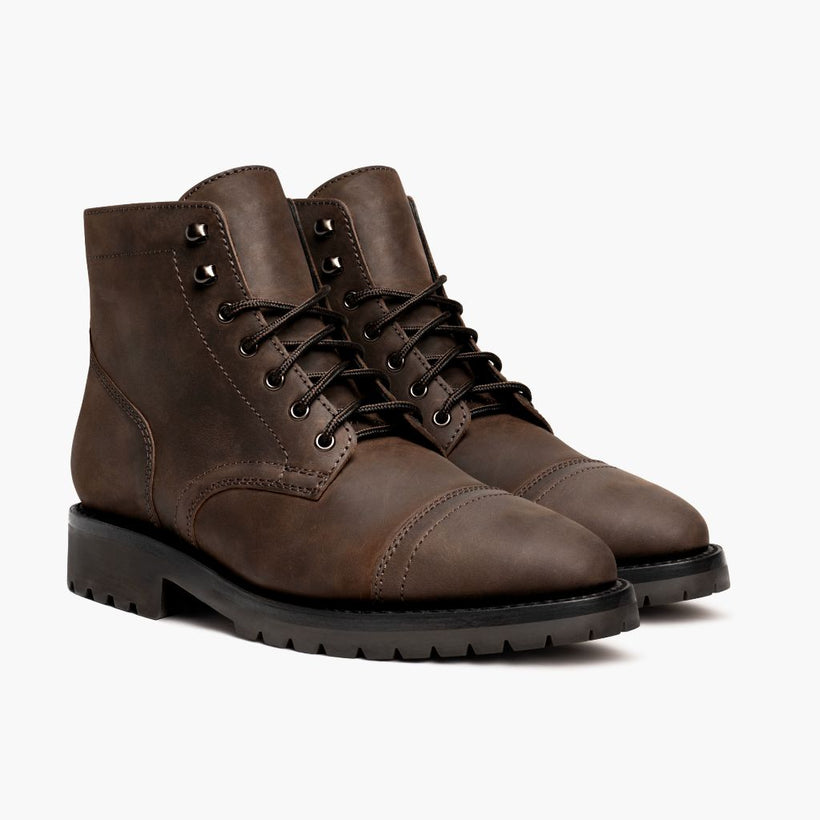 Captain StormKing® Tobacco Leather Boots мужская