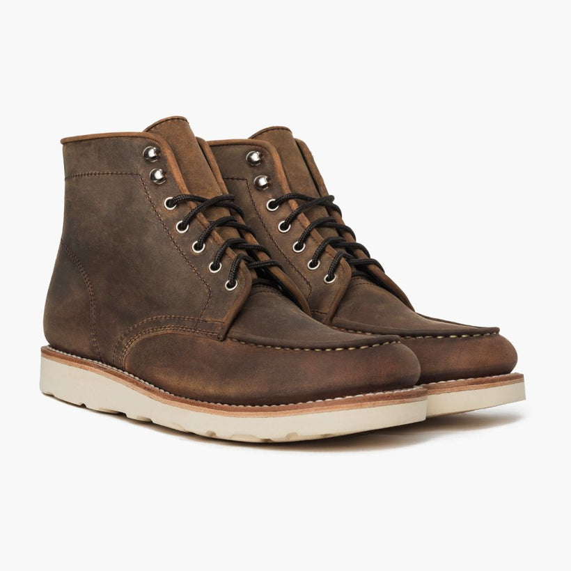 Diplomat Burnt Copper Leather Boots мужская