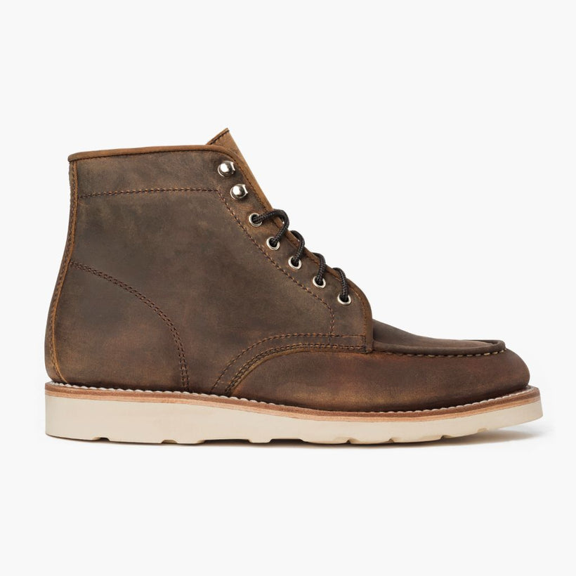 Diplomat Burnt Copper Leather Boots мужская