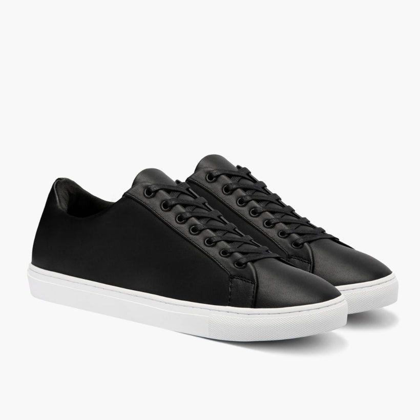 Premier Low Top Черная Leather Sneakers мужская