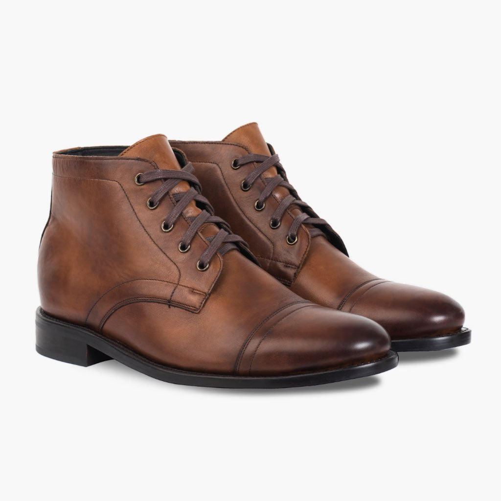 Cadet Walnut Кожаные ботинки для Мужчин in Classic Full-Grain Leather - Вид сбоку | Купить в официальном онлайн-магазине