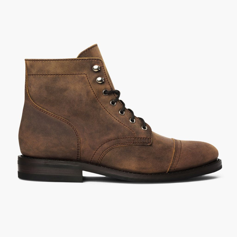 Captain Burnt Copper Leather Boots мужская