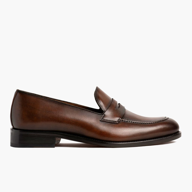 Lincoln Rich Mahogany Leather Sneakers мужская