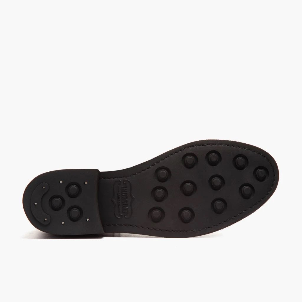 High-Traction Rubber Outsole & Lug Tread Pattern on Duchess Черный Coffee Кожаные ботинки для Женщин