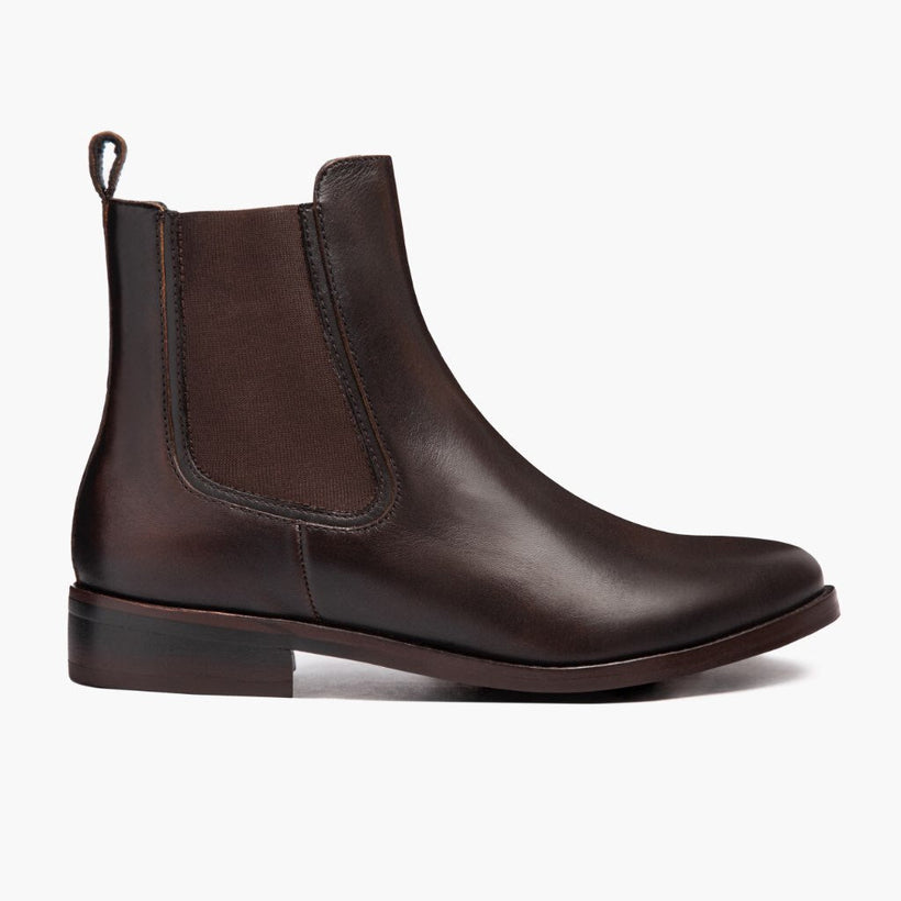Duchess Черная Coffee Leather Boots женская