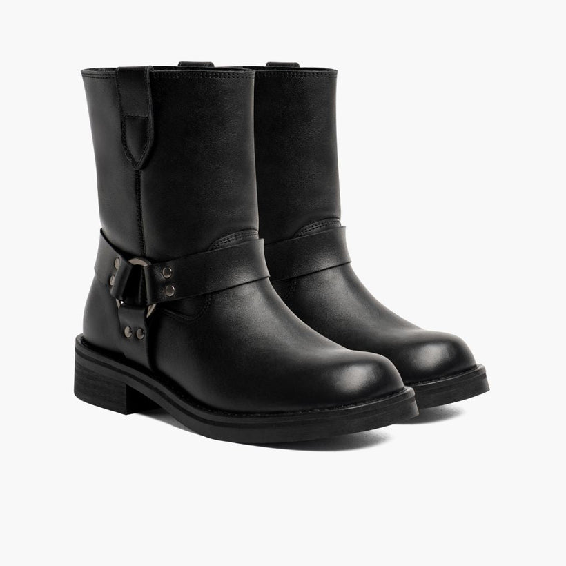 Outlaw Черная Leather Boots женская