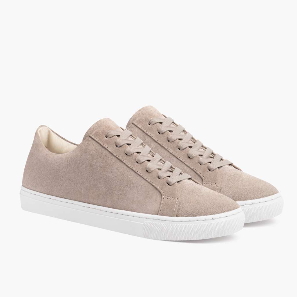 Premier Low Top Latte Кожаные кеды для Женщин in Classic Full-Grain Leather - Вид сбоку | Купить в официальном онлайн-магазине