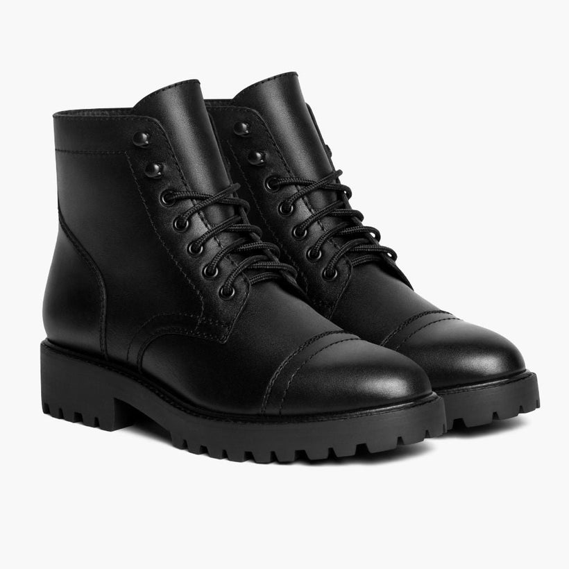 Captain Черная (StormKing® Edition) Leather Boots женская