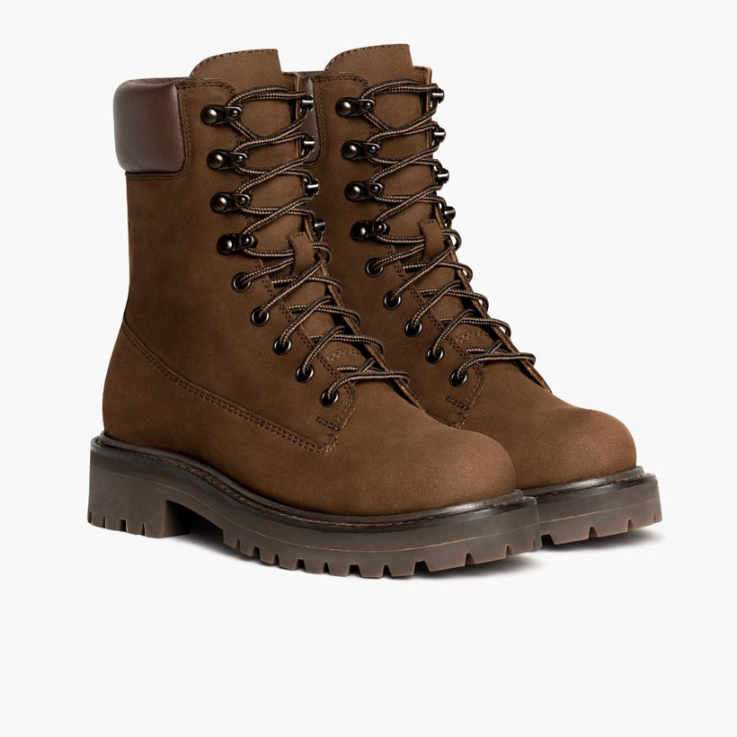 Explorer Рыжая Matte Leather Boots женская