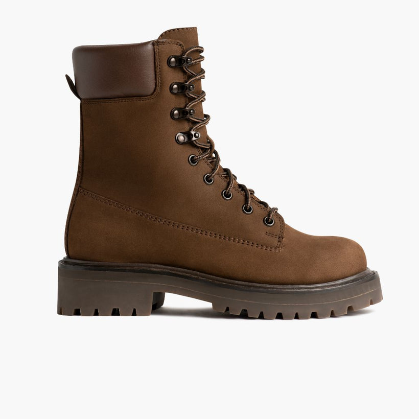 Explorer Рыжая Matte Leather Boots женская