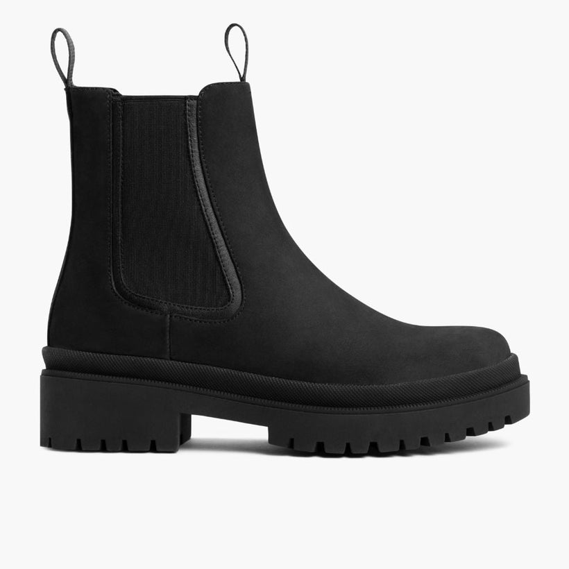Legend Platform Черная Matte Leather Boots женская