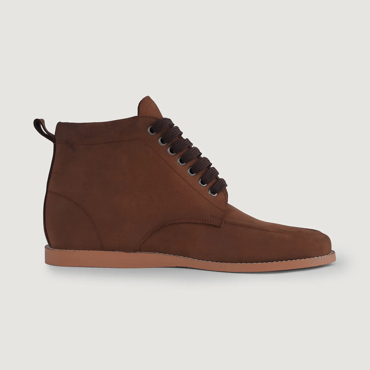 Brown Full-Grain leather Boots - Рантовая конструкция Goodyear Welt и носок обуви