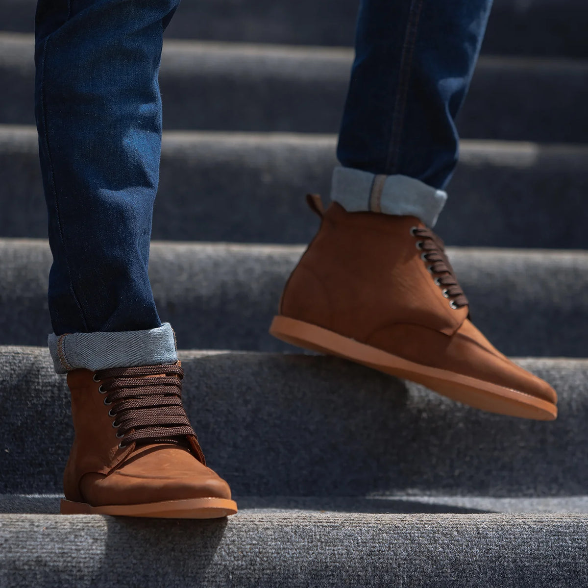 Orlaven Bearman Moc Toe Pull-up Коричневый Кожаные ботинки для Мужчин footwear image 10