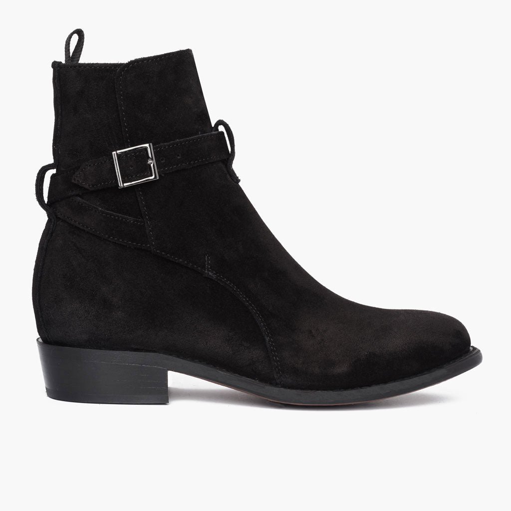 Black Full-Grain leather Boots - Рантовая конструкция Goodyear Welt и носок обуви