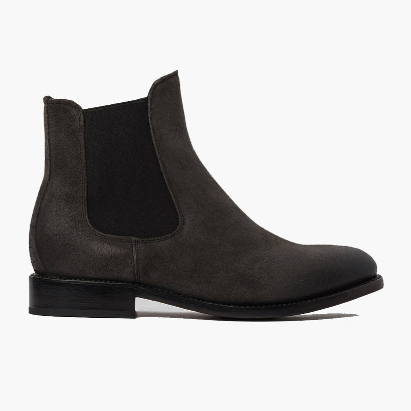 Cavalier Shadow Grey Leather Boots мужская