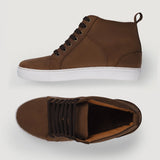 Styled On-Foot Perspective Demonstrating Ankle Fit & Silhouette on Model