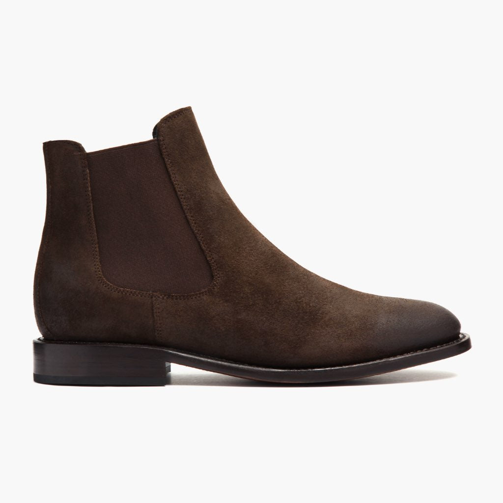 Dark Brown Full-Grain leather Boots - Рантовая конструкция Goodyear Welt и носок обуви