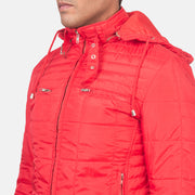 Внутренняя отделка Showing Quilted Polyester Lining &amp; Два внутренних кармана
