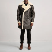 
Charles Кожаное пальто Коричневый Shearling Кожаное пальто для Мужчин – alternate product view 3