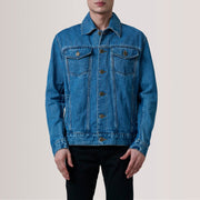 Authentic Full-Grain Leather Grain Texture & Heavy-Duty Seam Stitching Detail