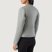 
Elixir Collarless Кожаная куртка для Женщин – alternate product view 3