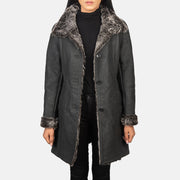 
Erica Shearling Кожаное пальто для Женщин – alternate product view 1