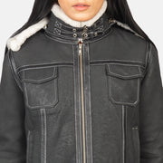 
Fiona Hooded Дубленка из овчины для Женщин – alternate product view 6