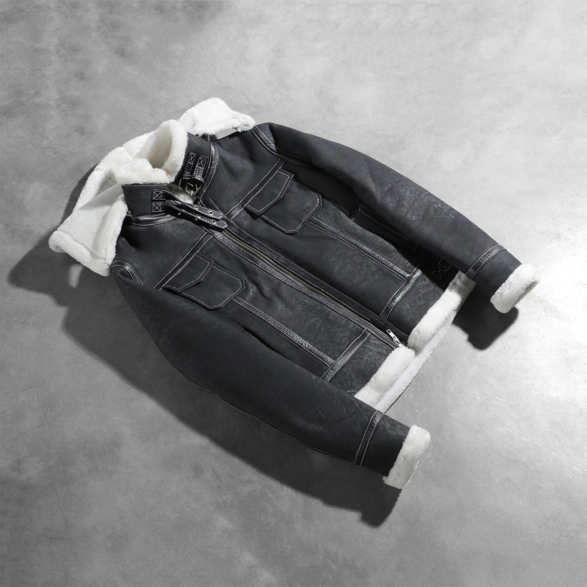 
Fiona Hooded Дубленка из овчины для Женщин – alternate product view 7