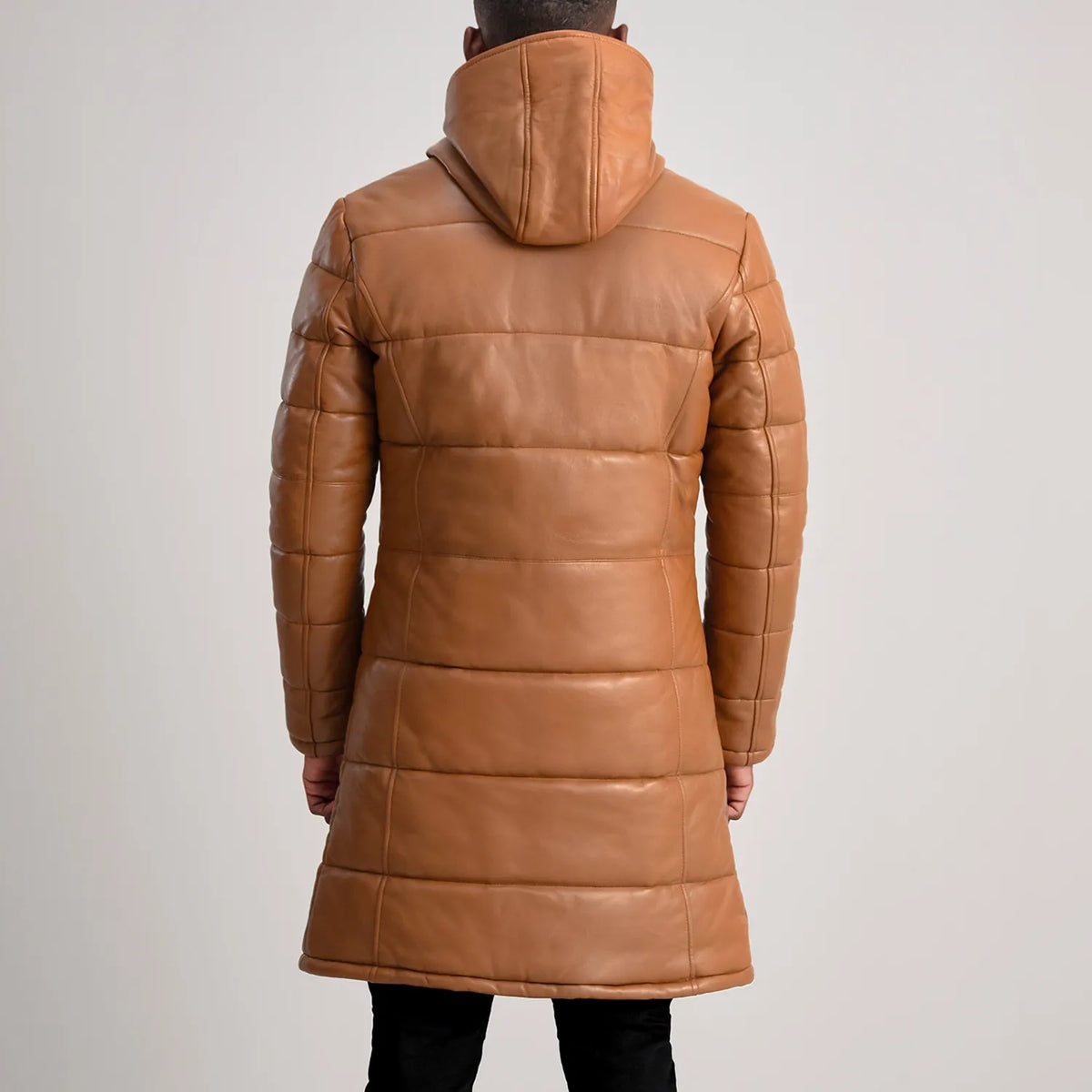 
Floyd Кожаное пальто Рыжий Puffer Кожаная куртка для Мужчин – alternate product view 5