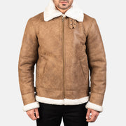 
Francis B-3 Черный Кожаный бомбер для Мужчин – alternate product view 4