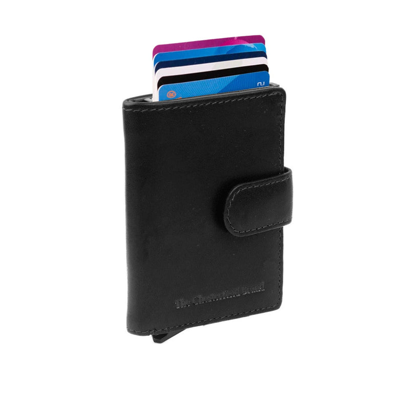 Loughton Full-Grain Leather Card Holder женская