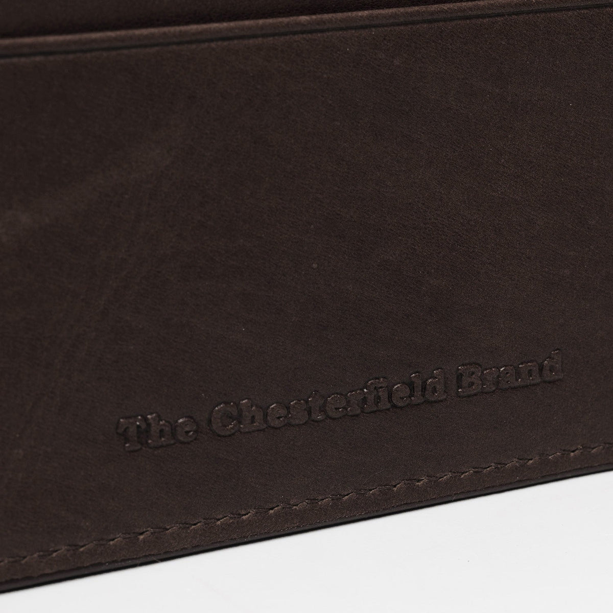 Brown Leather Card Wallet, detail view 1