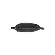Durban Full-Grain Leather Crossbody Bag - Structured Side Profile Showing Gusset Depth &amp; Expansion Capacity