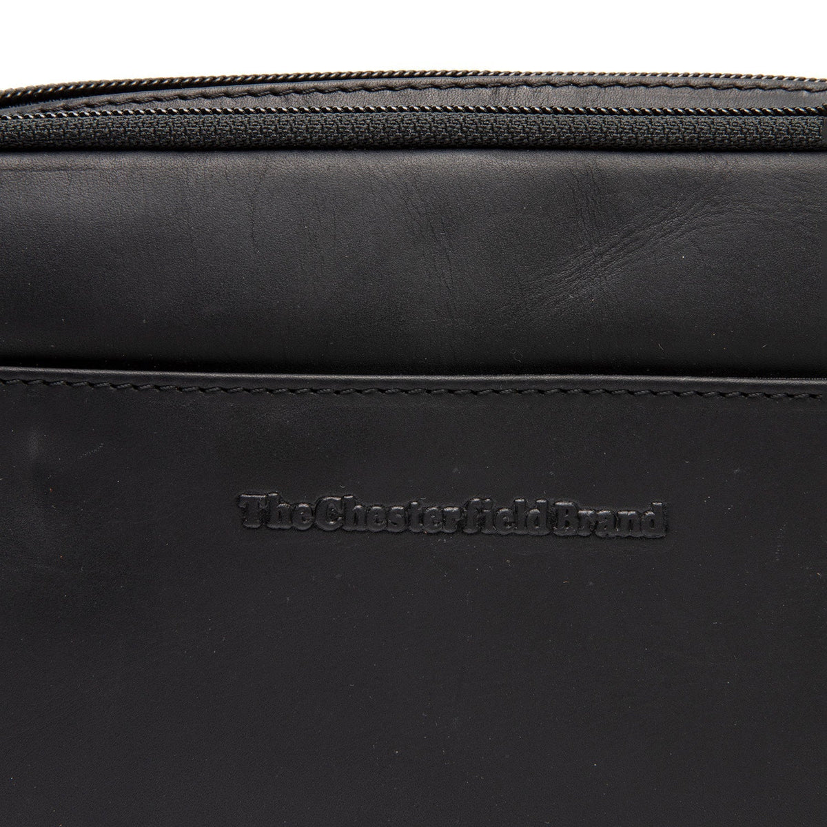 
Classic 100% Full-Grain leather Bag - Вид сзади с усиленными кожаными ремнями и прострочкой