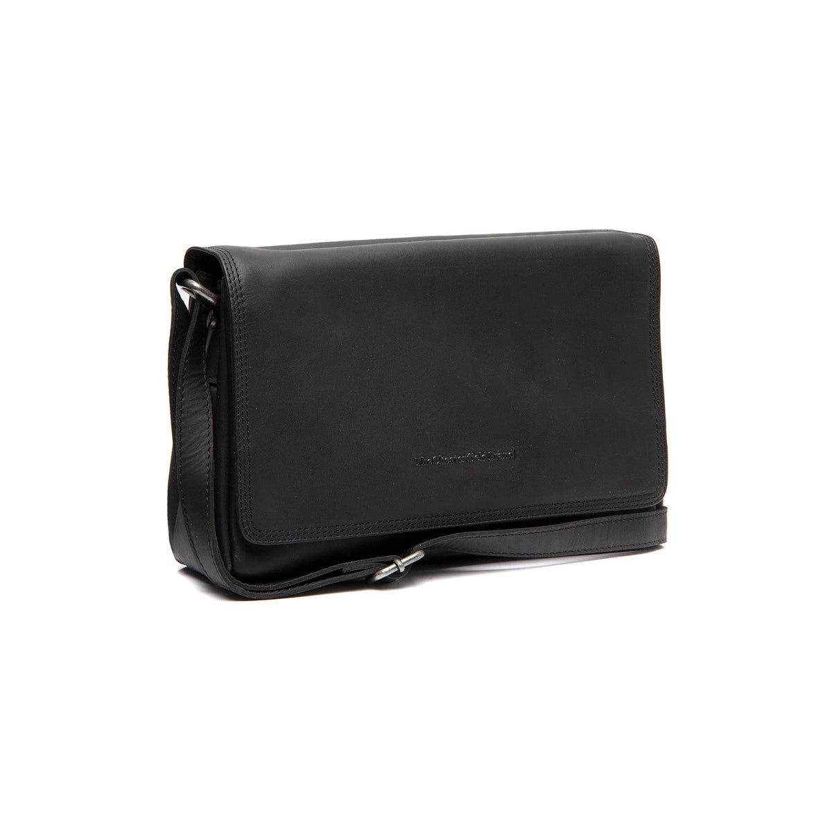 Laverton Full-Grain Leather Crossbody Bag in Classic 100% Full-Grain Leather - Full Exterior Front Profile View | Buy Online