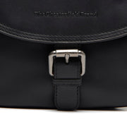 
Classic 100% Full-Grain leather Bag - Вид сзади с усиленными кожаными ремнями и прострочкой