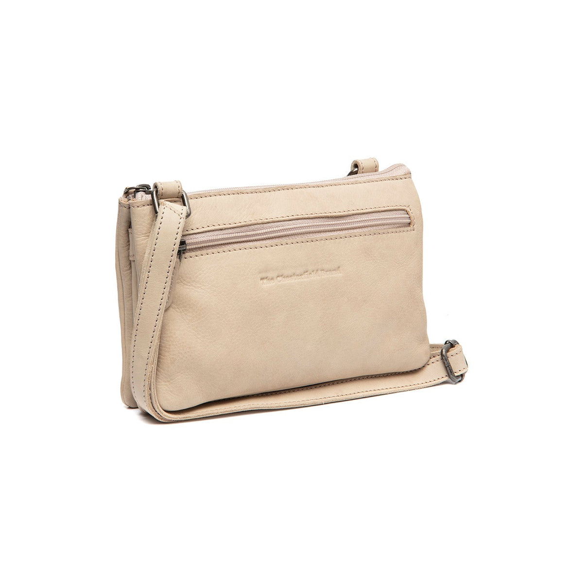 Osaka Full-Grain Leather Crossbody Bag in Classic 100% Full-Grain Leather - Full Exterior Front Profile View | Buy Online