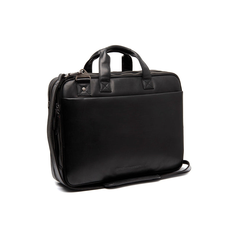 Iseo Full-Grain Leather Laptop Bag мужская