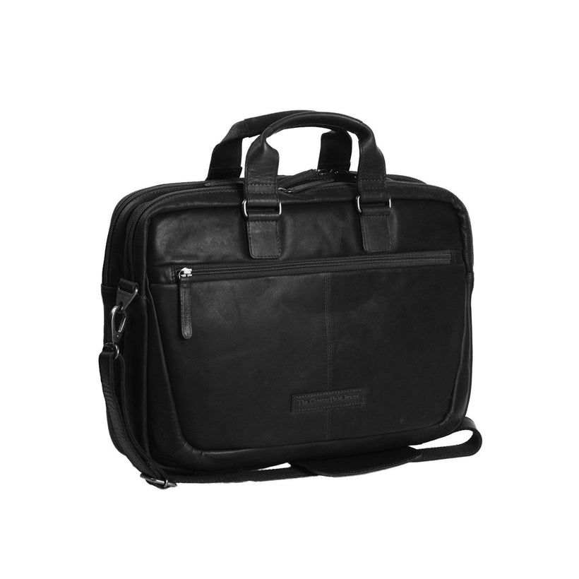Seth Full-Grain Leather Laptop Bag мужская