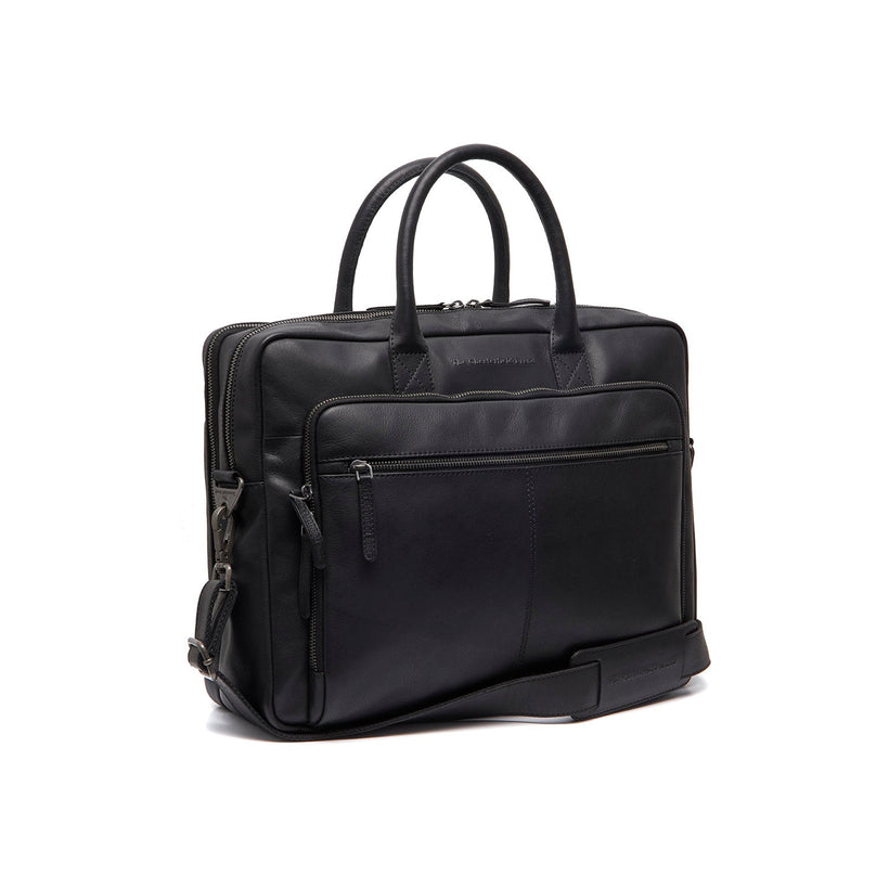 Tacama Full-Grain Leather Laptop Bag женская