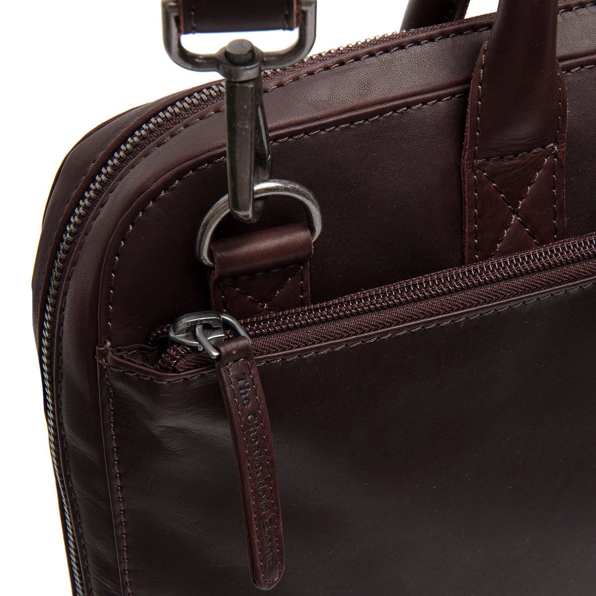 Tilbury Full-Grain Leather Laptop Bag – alternate product view 2