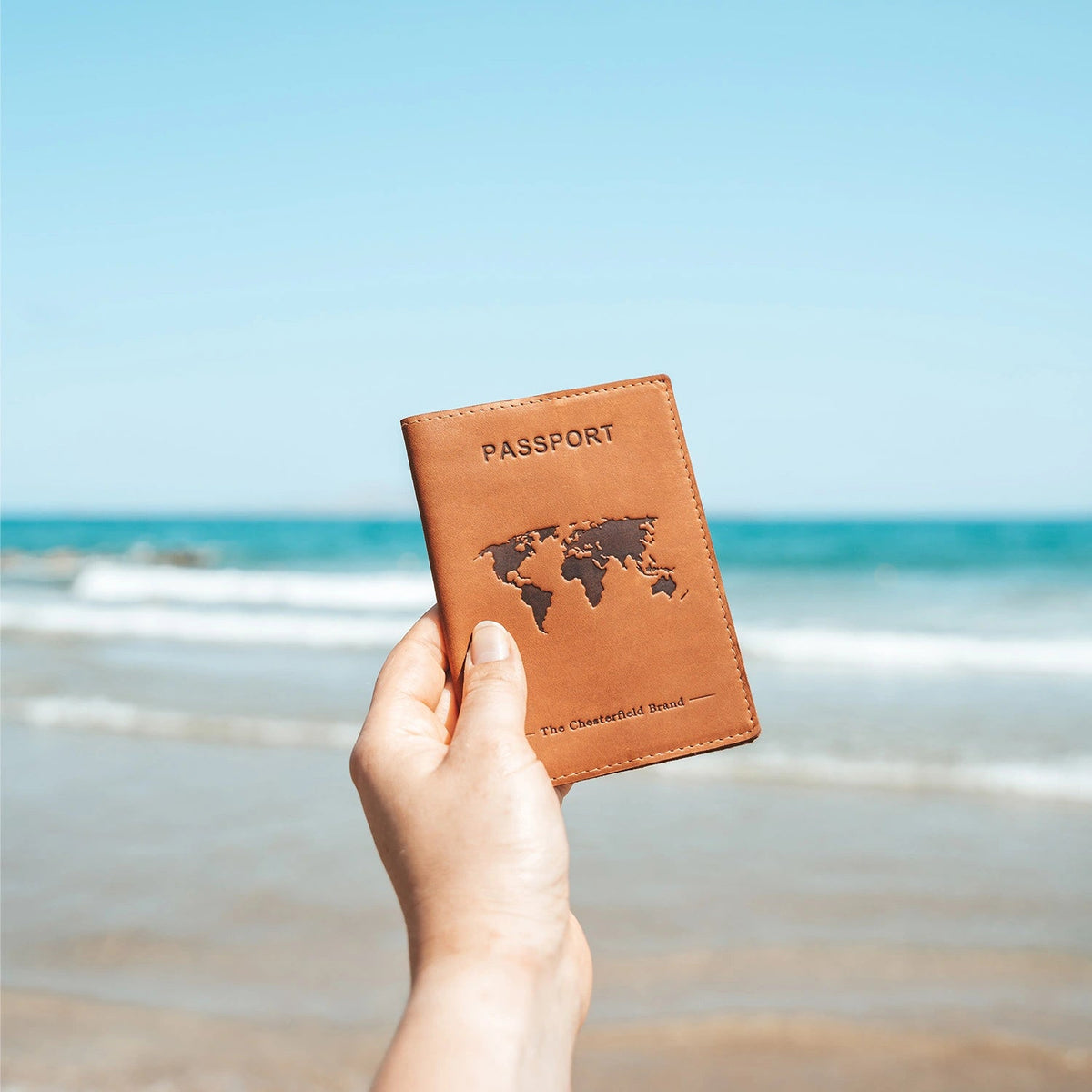 Leather Passport Case – alternate product view 2