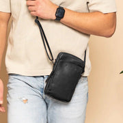 
Classic 100% Full-Grain leather Goods - Вид сзади, подчеркивающий посадку по плечам и ровный край