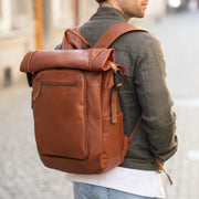 
Remo Цельнозерновая кожа Roll-top Backpack – alternate product view 2